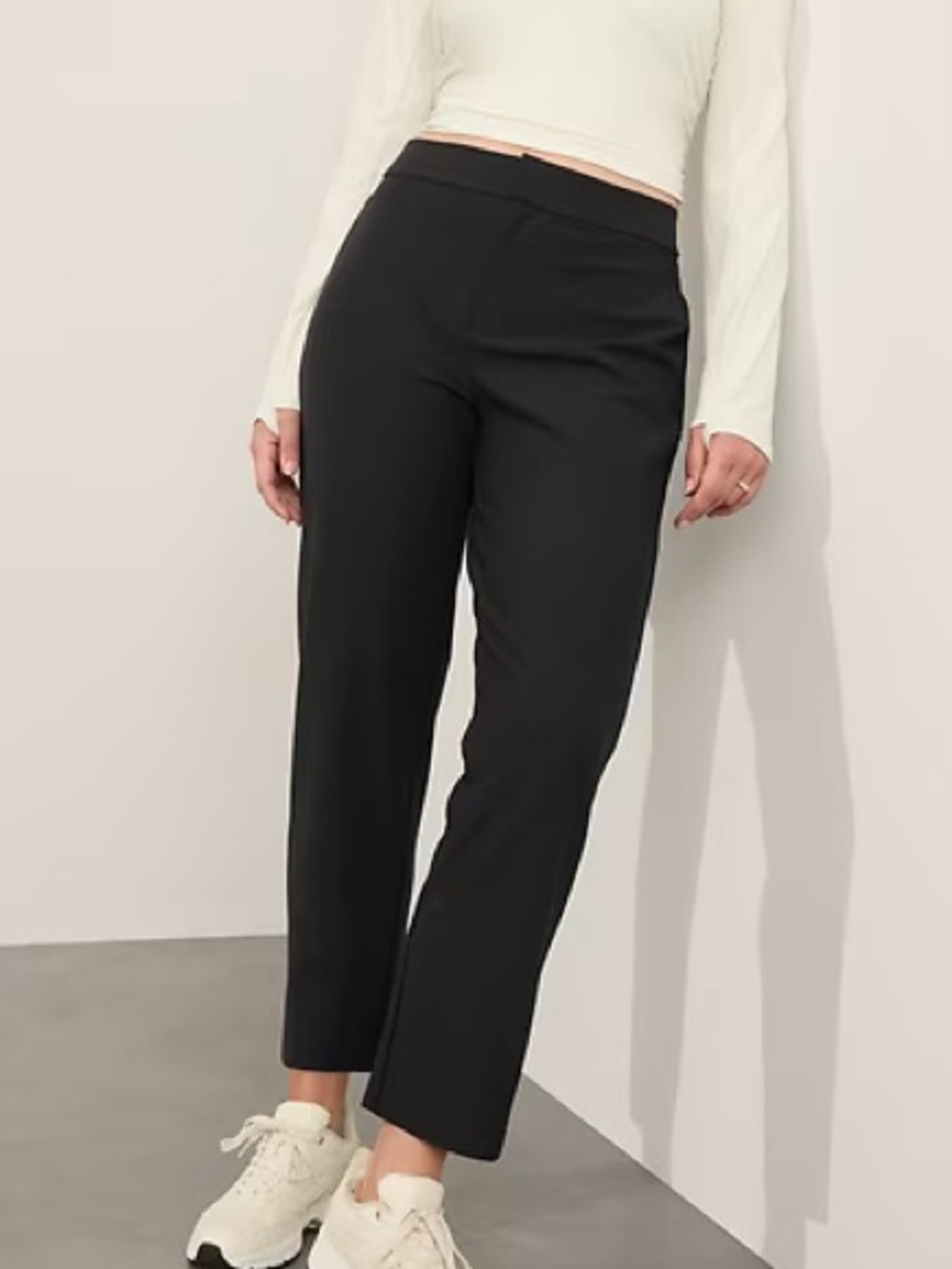 Athleta Stellar High Rise Trousers Black